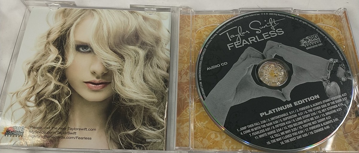 Taylor Swift Fearless Platinum Edition 2009 Big Machine
