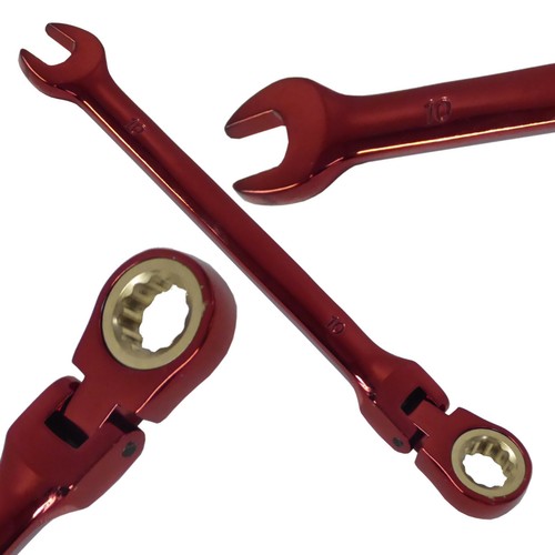 Ratchet Spanners Flexi Coloured Metric 8, 10, 13, 17, 19, 21 & 24mm
