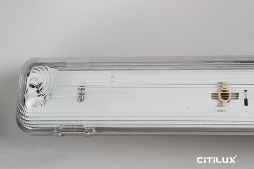 IP65 Weatherproof Ceiling Lamp batten LED tube compatible (Body Only) - Picture 2 of 3