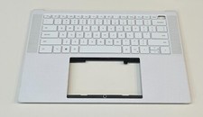 Dell XPS 9500 Palmrest w/ US BL Keyboard Arctic White DTXVP Genuine Part