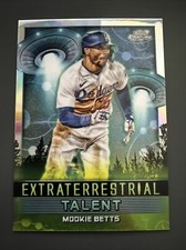 2024 Topps Chrome Cosmic MOOKIE BETTS Extraterrestrial Talent #ET-12 Dodgers