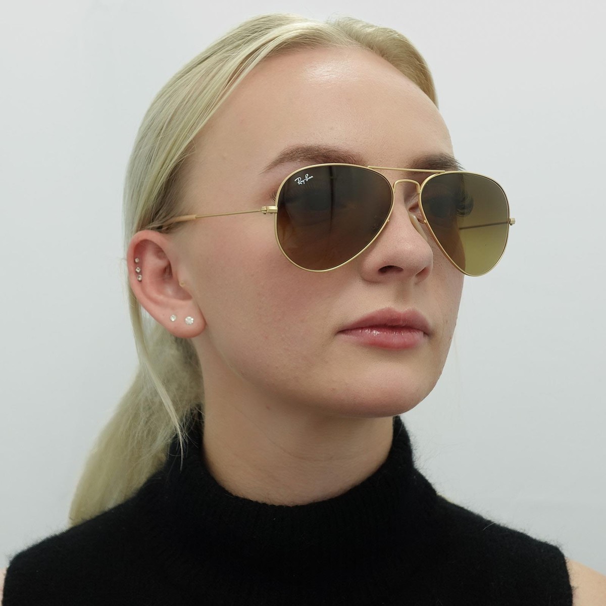 レイバン サングラス AVIATOR RB3025 92700A 58mm ハバナオンGM