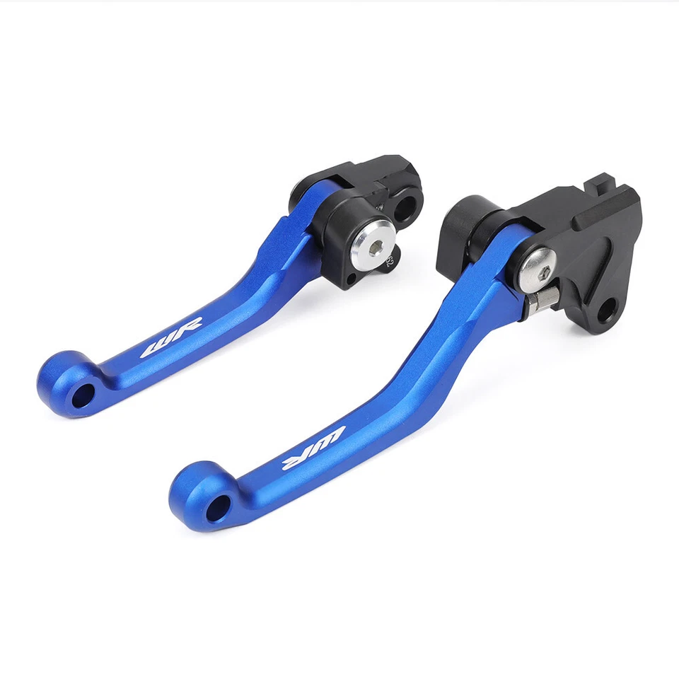 Palancas de embrague de freno pivote CNC para Yamaha WR250F WR450F 2001-2016 carreras todoterreno Foto 2 de 4