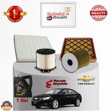 KIT TAGLIANDO FILTRI + OLIO CHEVROLET CRUZE 2.0 CDI 120KW 163CV DAL 2011 ->