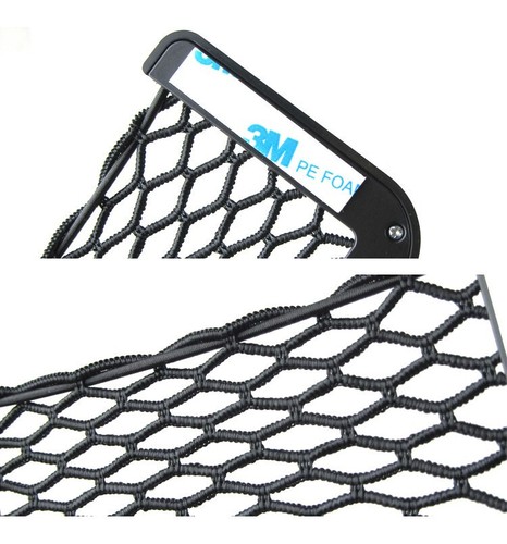 2Pcs Car Van Truck Net Mesh Storage Bag Pocket Elastic Net Phone Wallet Holder - Picture 11 of 20