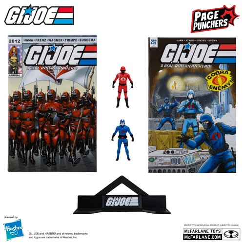 MCFARLANE TOYS G.I JOE 3" PAGE PUNCHERS WAVE 1 FIGURE 2 PACK SET OF 2 - Picture 8 of 10