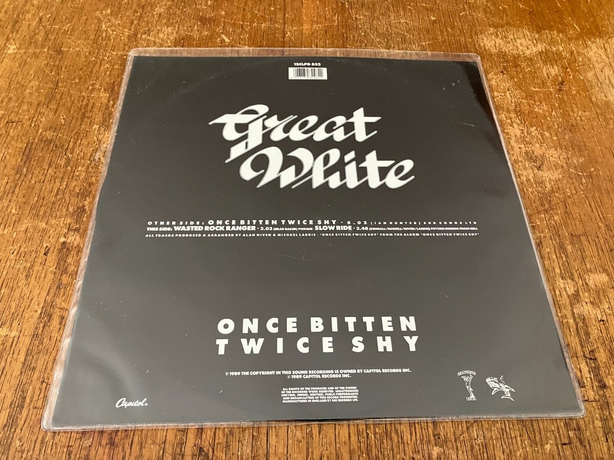 GREAT WHITE Once Bitten Twice Shy 12