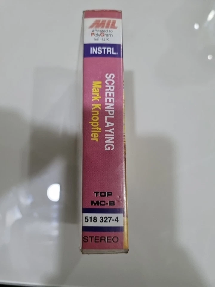 Mark Knopfler - Screenplaying INDIA MADE CLAMSHELL CASSETTE Foto 2 de 4