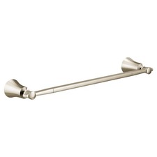 Moen YB0318NL Polished Nickel 18" Towel Bar - Slight Wear