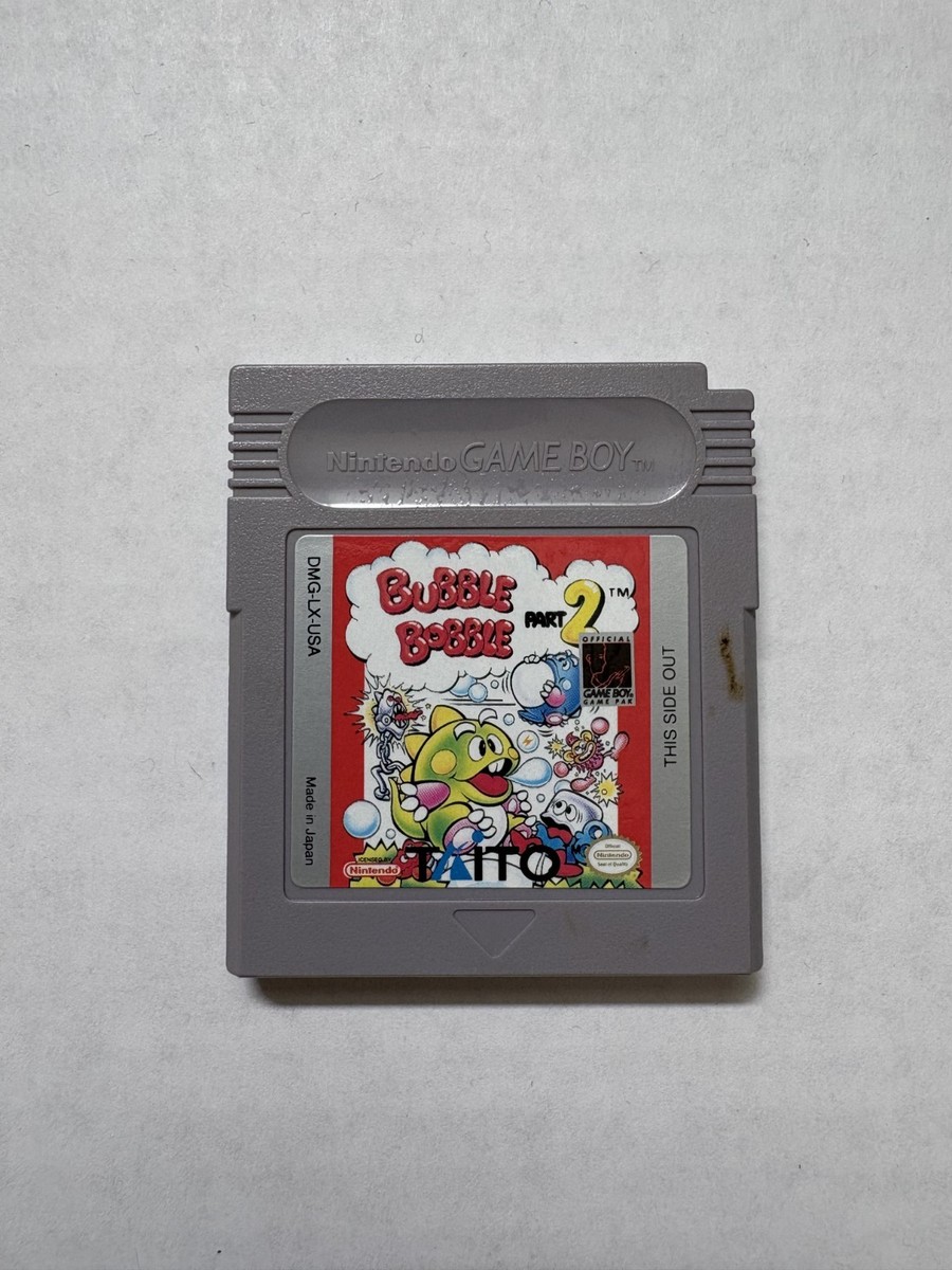 Bubble Bobble Part 2 (Nintendo Game Boy, 1993) for sale online | eBay