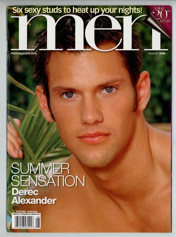 Men 2004 Derec Alexander, Tod Parker, Scott Strode 82p Gay Pinup Magazine M39761