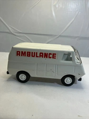 Vintage Tonka Mini Ambulance 55360 Pressed Steel 1970s USA