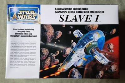 Finemolds Jango Fett Slave 1 Firespray 1/72 Scale Plastic Model Kit Star Wars