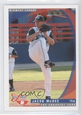 2006 Grandstand Midwest League Top Prospects Jake McGee Jacob McGee 0o9