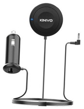 Bluetooth Car Kit Hands-Free, AUX Bluetooth Adapter for Cars with BTC450