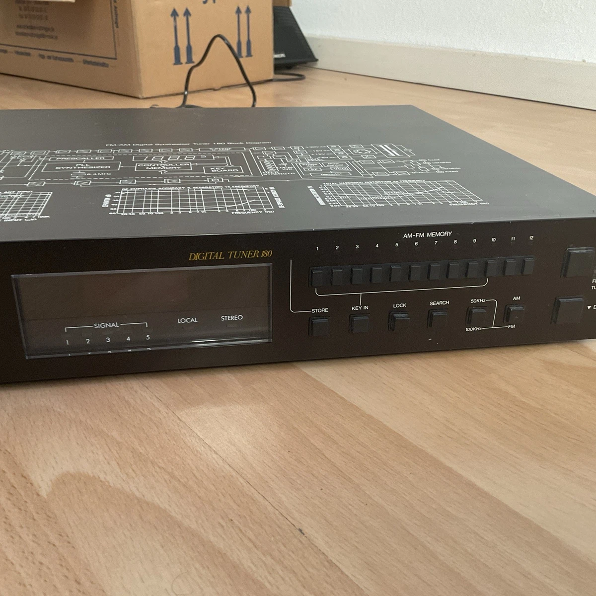 Sintonizador digital PHILIPS modelo 180 SIN manual de servicio
