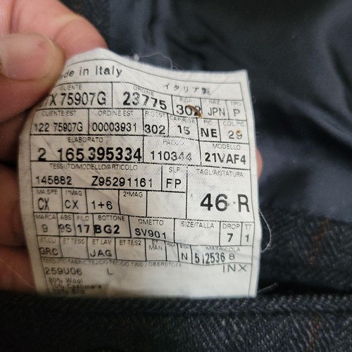 GUCCI Tom Ford cashmere tweed tailored jacket Regular Gray Italy Used From Japan - Picture 8 of 12