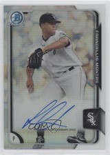 2015 Bowman Chrome Prospects Refractor /499 Frankie Montas Francellis Auto 1u4