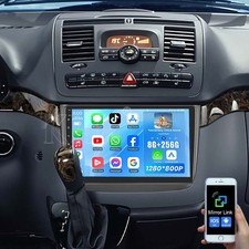 256GB Android 13 Autoradio GPS Navi Für Mercedes-Benz Viano Vito W639 2004-2014
