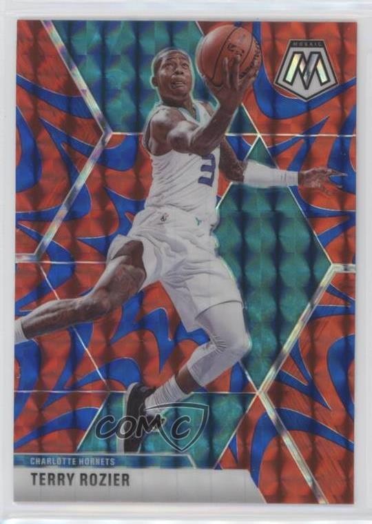 2019-20 Panini Mosaic Reactive Blue Prizm Terry Rozier #72 06vg