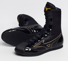 MIZUNO Boxing Shoes Finisher MID Black Line Gold 21GA231012 2E Limited item 2025