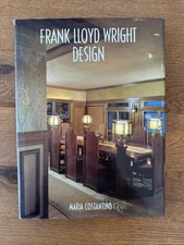 Frank Lloyd Wright design - Hardcover By Costantino, Maria -Coffee Table Sized B