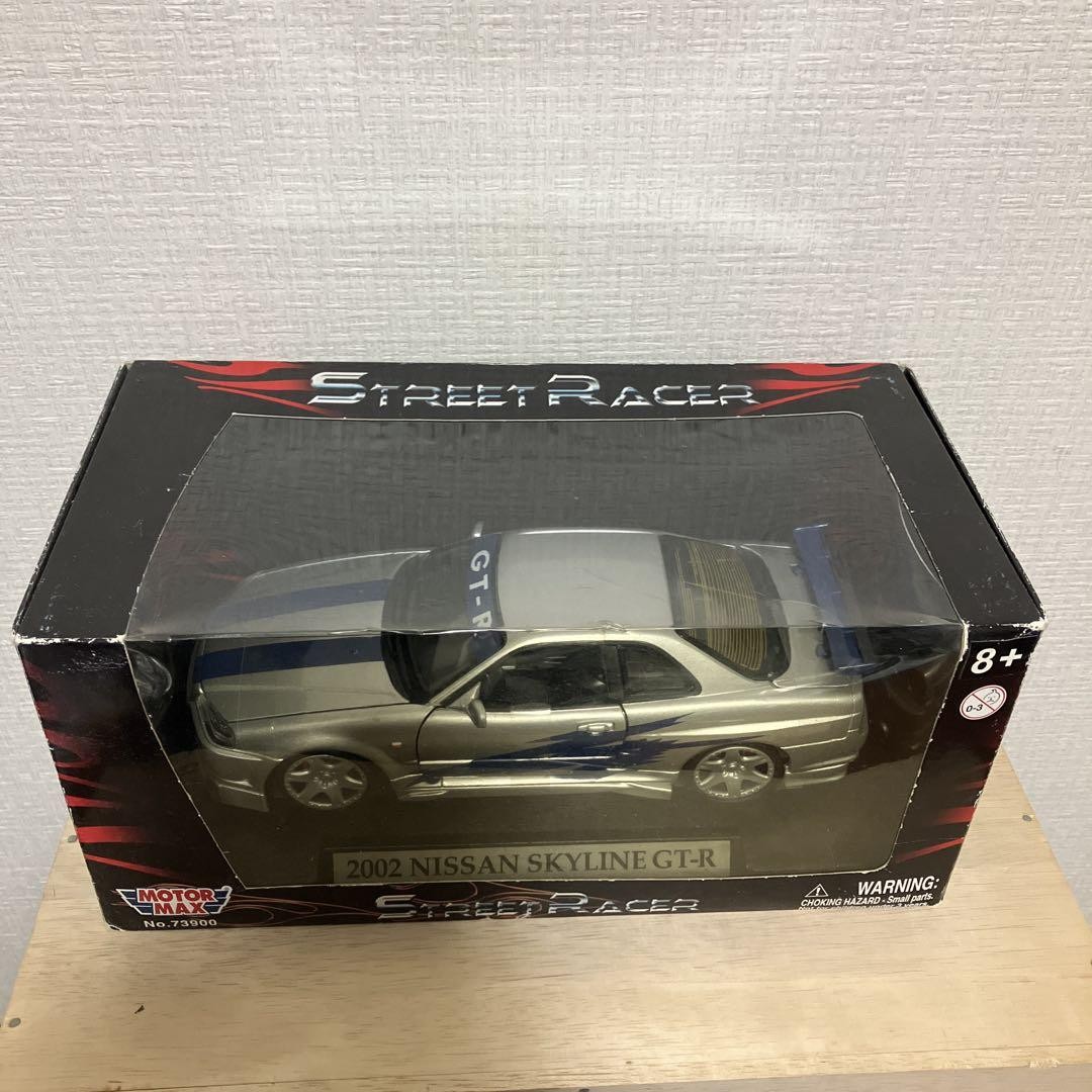ミニカー 2002 NISSAN SKYLINE GT-R (R34) MOTOR MAX 2002 NISSAN SKYLINE GT-R (R34) MOTOR MAX - メルカリ
