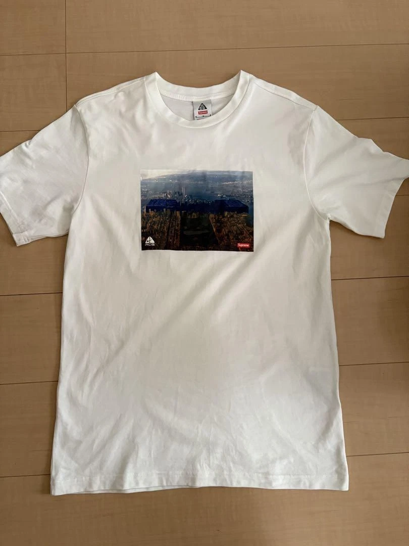 T shirt Supreme Homme M Nike Acg Blanc Iconic Streetwear Rare Occasion Limitée