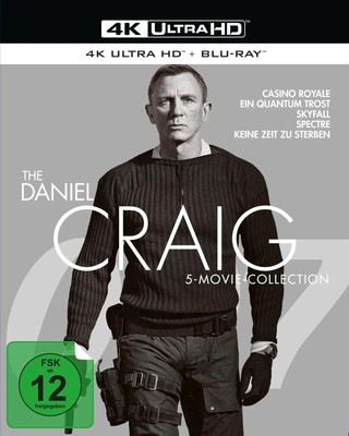 James Bond: The Daniel Craig 5-Movie-Collection | 4K Ultra HD Blu-ray + Blu-ray