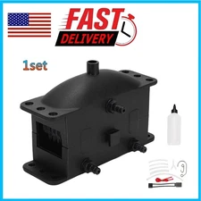 Black Universal fit Motorcycle chain cleaning machine kit Brush Gear Cleaner Too