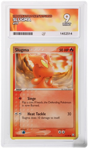 Slugma graded ACE 9 for sale on eBay
