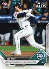 2025 Topps Now 852 Leo Rivas Seattle Mariners ALDS Pinch Hit RBI PR 1264