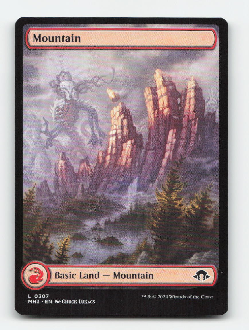 Mountain (0307) 307 - Land MH3 - Magic: The Gathering NM