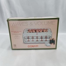 Conair Waves And Volume 12 Assorted Rollers Pink Super Clips New