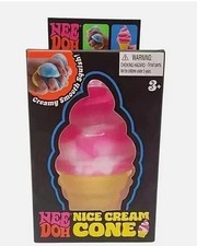 NICE CREAM CONE Ice Cream Squishy Toy 2026 NEE DOH Stress Ball