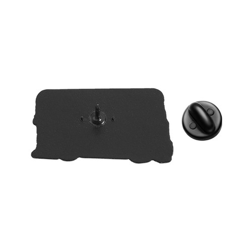 Stylish Red Bus Lapel Pin Alloy Brooch Gift for Culture Admirers - Picture 7 of 8