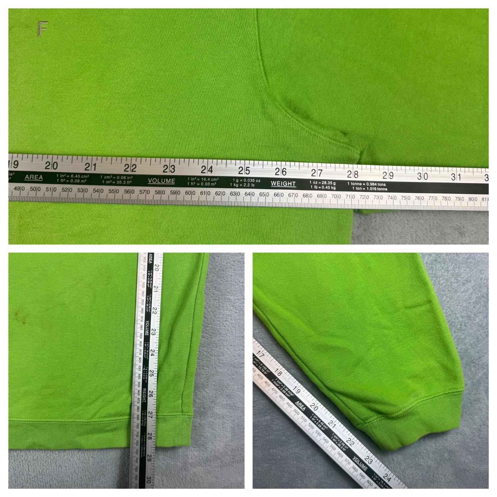 Vintage Nike Golf 2000's Y2K Green Spellout Oversized XL Pullover Sweatshirt image 6