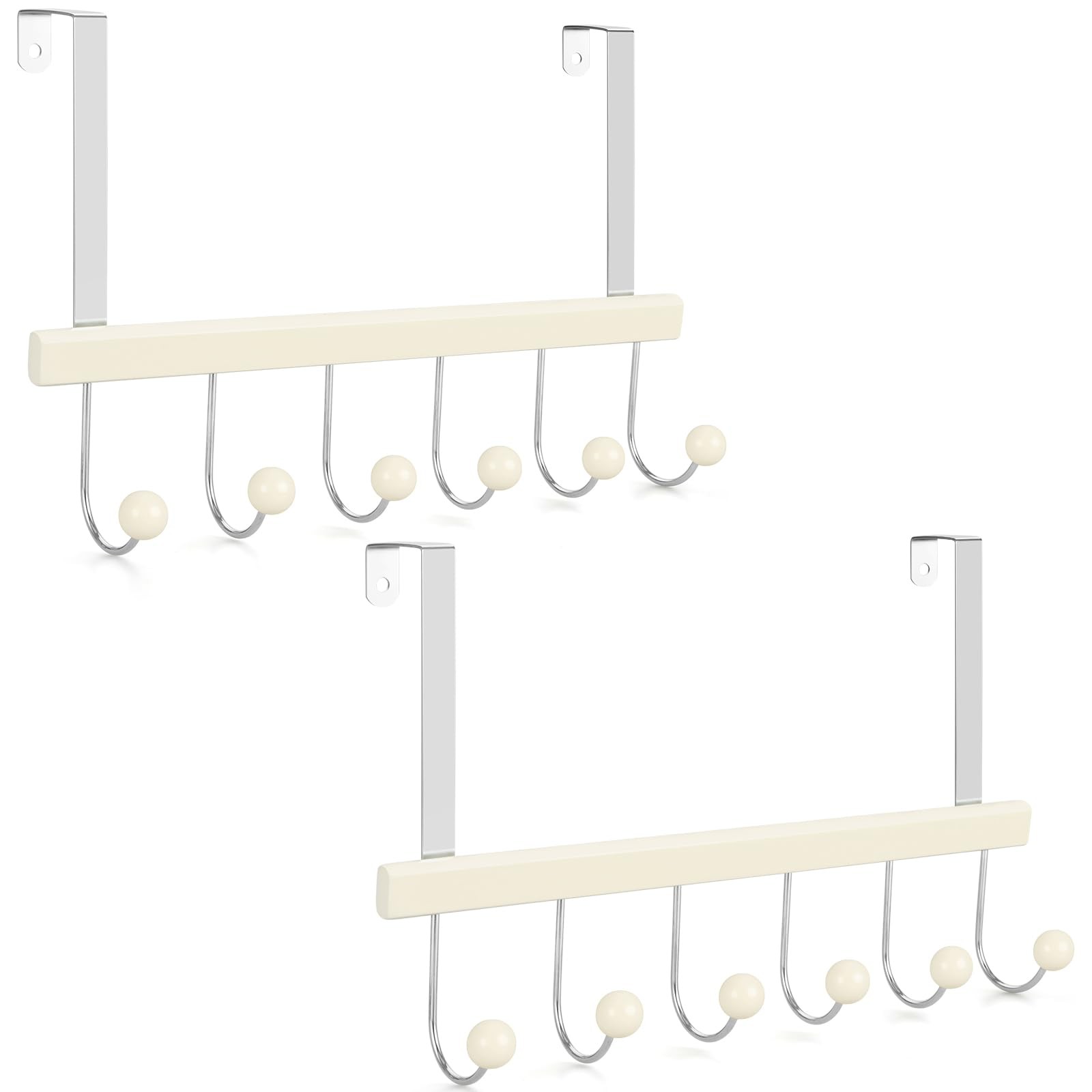Over The Door Hooks for Hanging Towel Racks for Bathroom Coat The Organizer