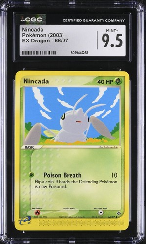 Nincada graded CGC 9.5 for sale on eBay