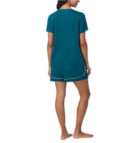 Carole Hochman Midnight Women's Size Large (14-16) 3-piece PJ Set, Teal - Picture 9 of 9
