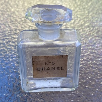 Chanel No. 5 Mini Perfume 0.275 oz Bottle NY Distributor Empty Size 9 label