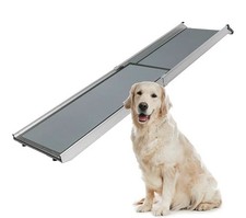 PetSafe 62320 Happy Ride Extendable Extra Long Telescoping Dog Ramp up to 300lbs