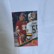 1993-94 Leaf German Titov Calgary Flames NHL Ice Hockey Card #309