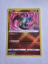 Pokémon TCG Radiant Charizard 011/078 Pokémon GO  Holo  2022 -NM on eBay