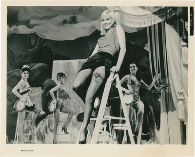 Edward Dmytryk BLUE ANGEL Four original photographs of May Britt from #160610