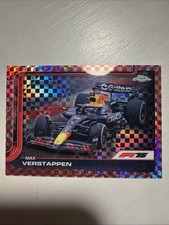2025 Topps Chrome F1 Max Verstappen Flag Refractor /5 #73