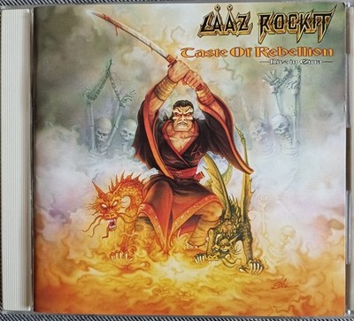 Laaz Rockit Taste Of Rebellion Live Pony Canion Japan 1st Press 1992 Thrash NM
