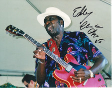 Eddy "The Chief" Clearwater signed 10x8 color photo