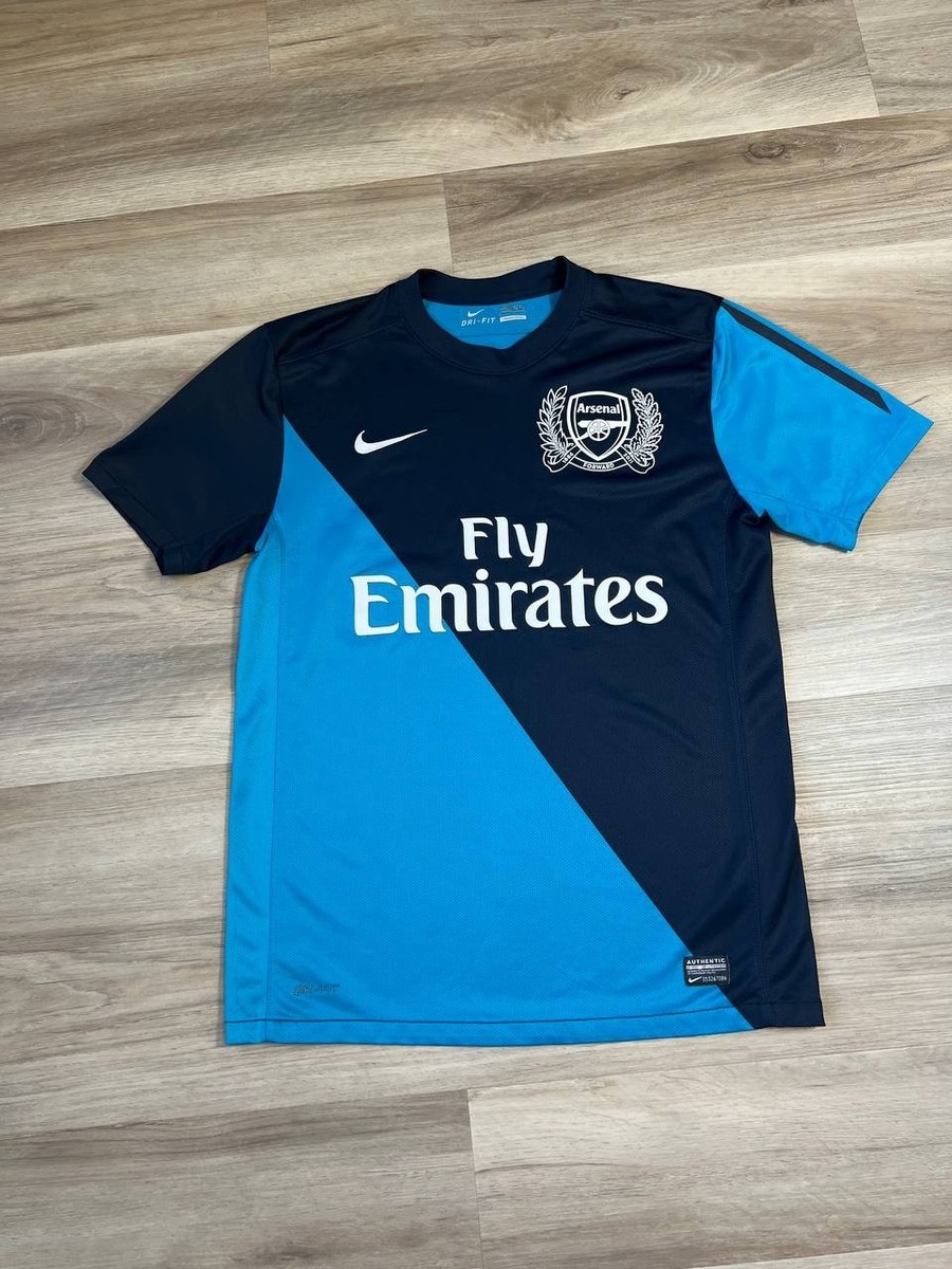 ARSENAL LONDON 2011 2012 Away Football Shirt Soccer Jersey Nike Sz