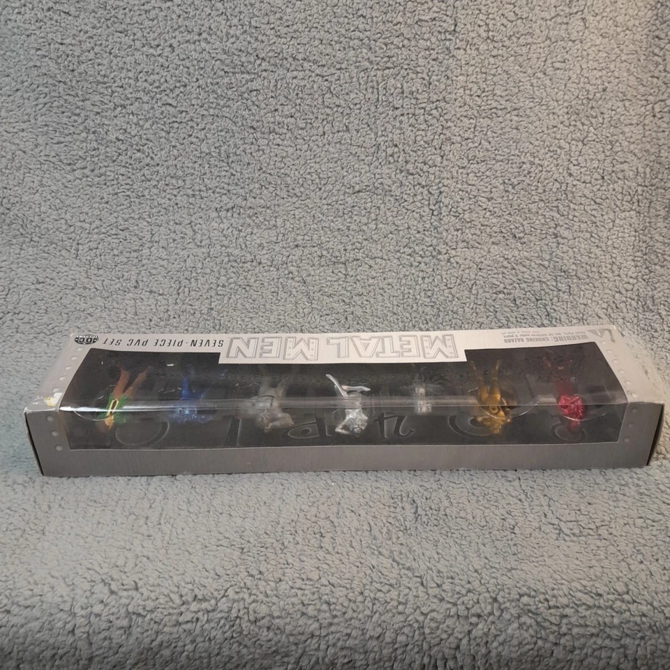 Metal Men DC DIRECT Comics 2001 7 piezas PVC conjunto de figuras de juguete caja larga Foto 2 de 4